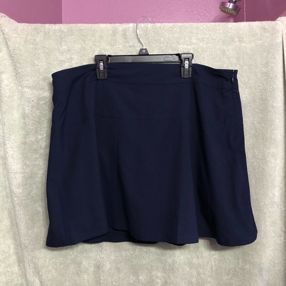 CHAPS SPORT Flared Tennis Golf Skort Skirt - Picture 2 of 5